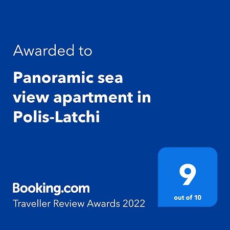 Panoramic Sea View Apartment In Polis-Latchi Zewnętrze zdjęcie