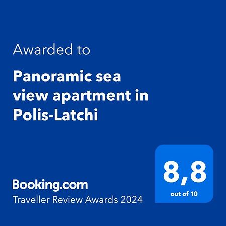 Panoramic Sea View Apartment In Polis-Latchi Zewnętrze zdjęcie