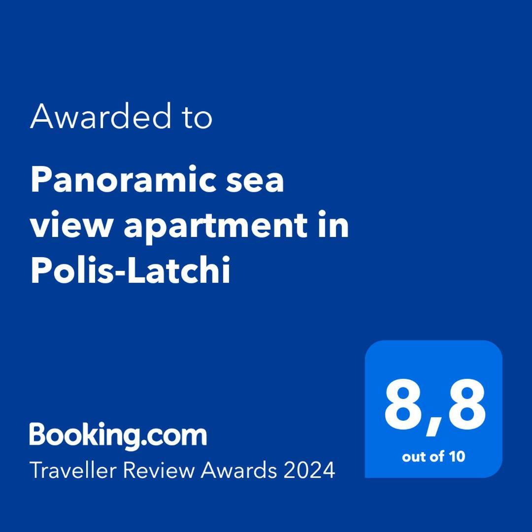Panoramic Sea View Apartment In Polis-Latchi Zewnętrze zdjęcie